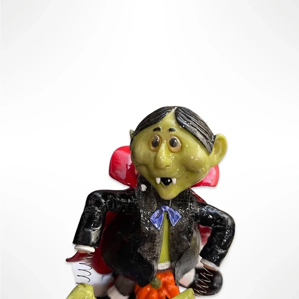 Dancing Dracula by Fitz and Floyd: Deadstock in Box: Vintage Halloween Decor